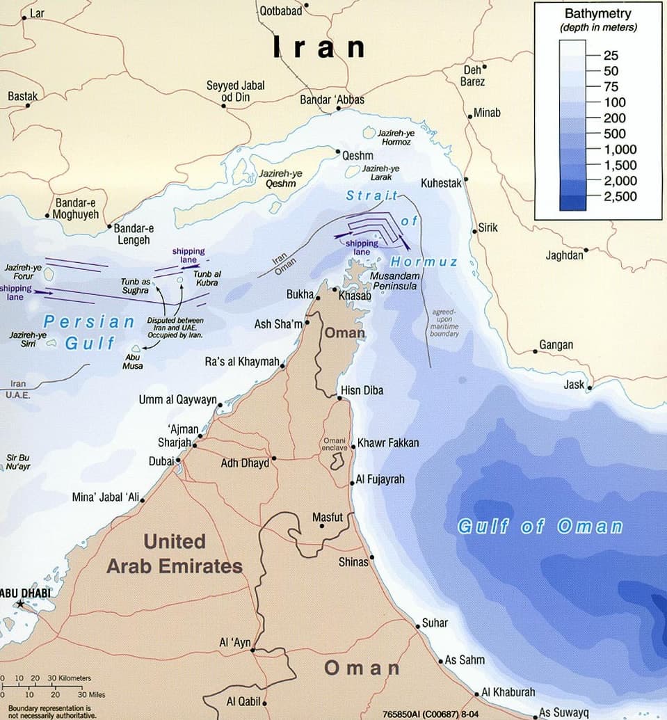 Strait of hormuz full