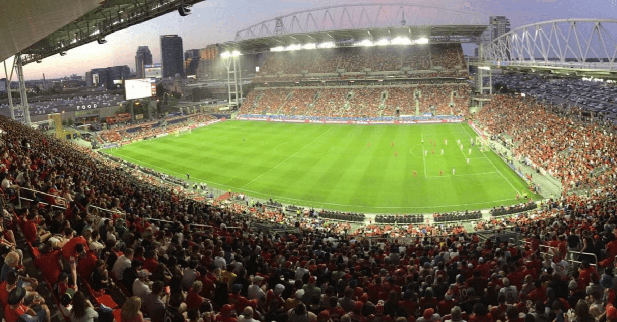 BMO Field in Toronto, the World Cup 2026 host venue