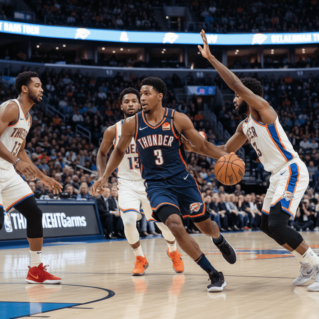 Hamilton's Own: Shai Gilgeous-Alexander Leads Thunder to Top NBA Seed