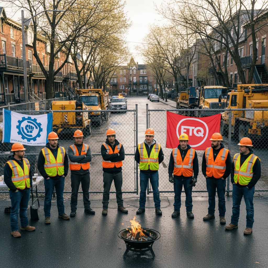 Montreal blue-collar workers end three-day strike over wages and outsourcing
