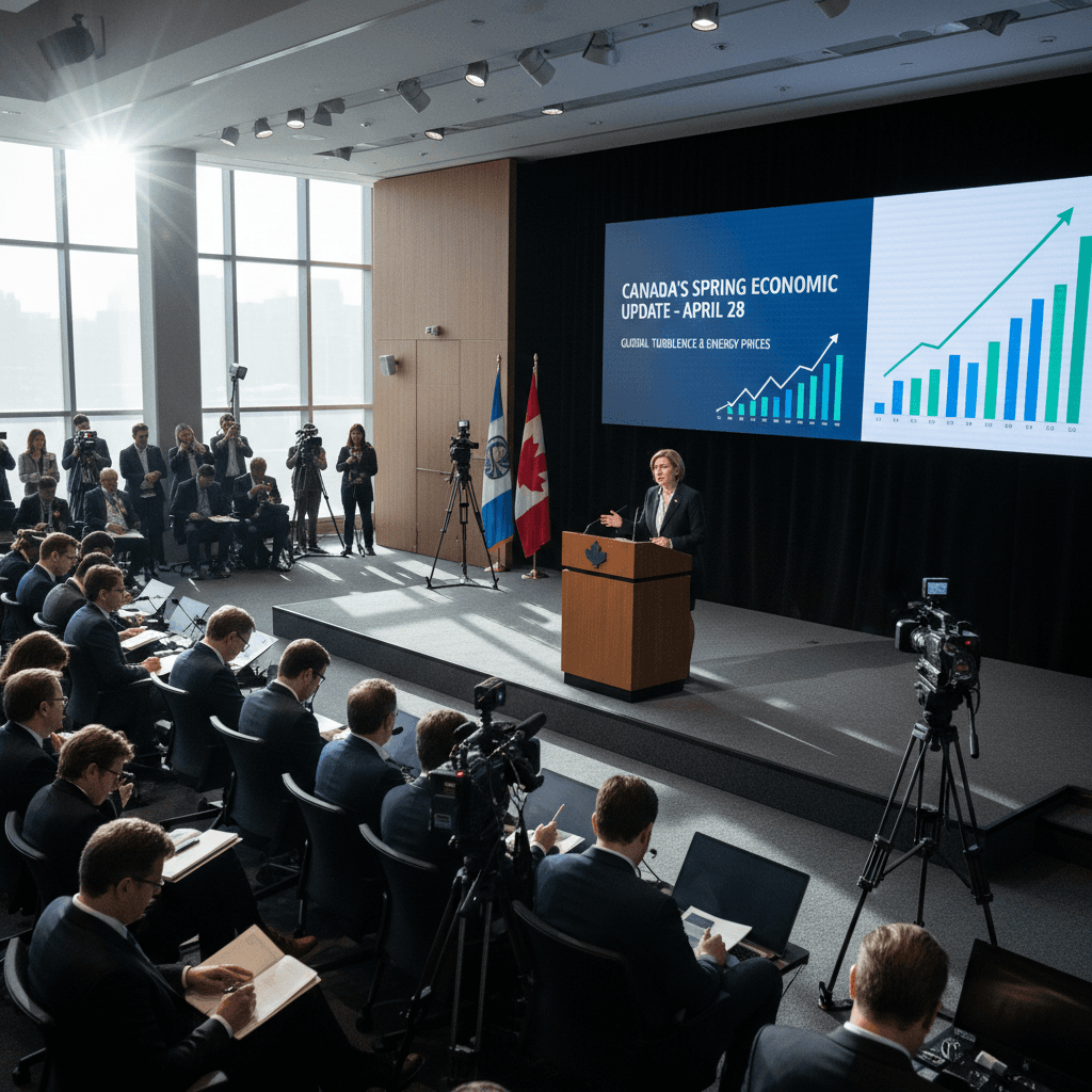 Ottawa to Table Spring Economic Update April 28 Amid Global Turbulence