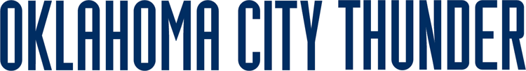 Oklahoma City Thunder wordmark