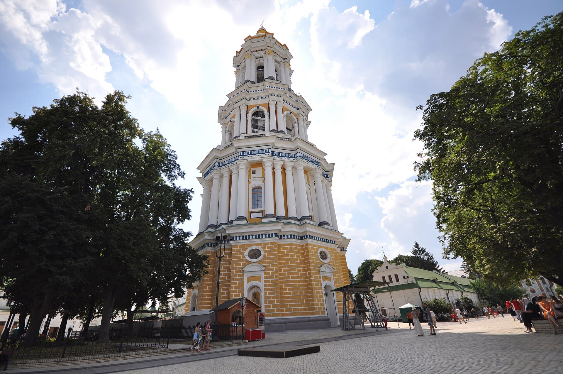 Great Lavra Bell Tower with its four tiers (8600783053)