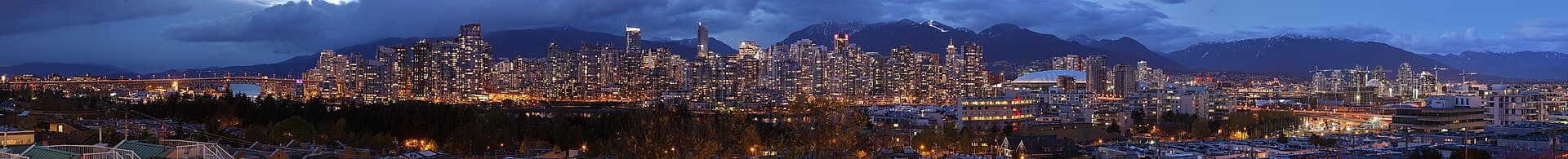 Vancouver dusk pano