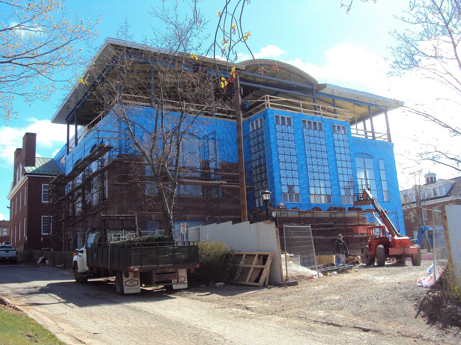 Schwartz School Construction Site 3